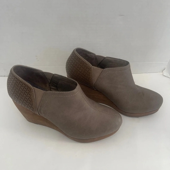 Dr. Scholl's Taupe Ankle Booties - Picture 2 of 8